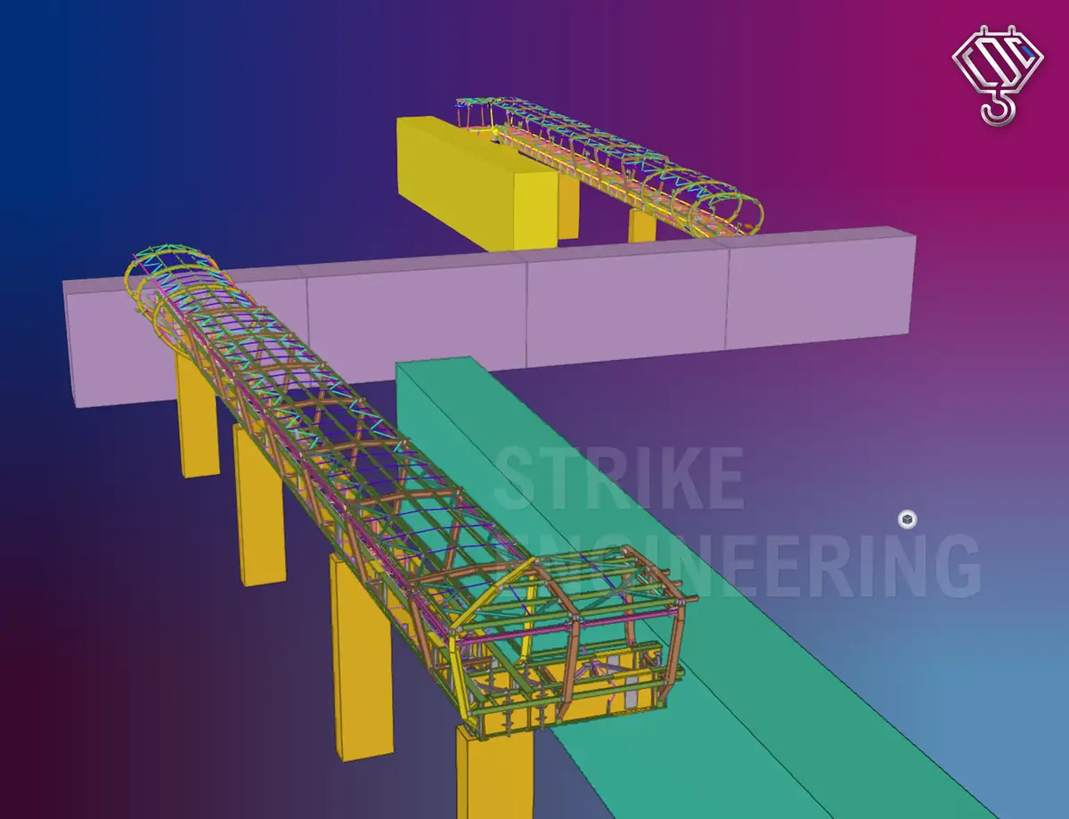 Saudi Pedestrian Link Bridges — project view 3