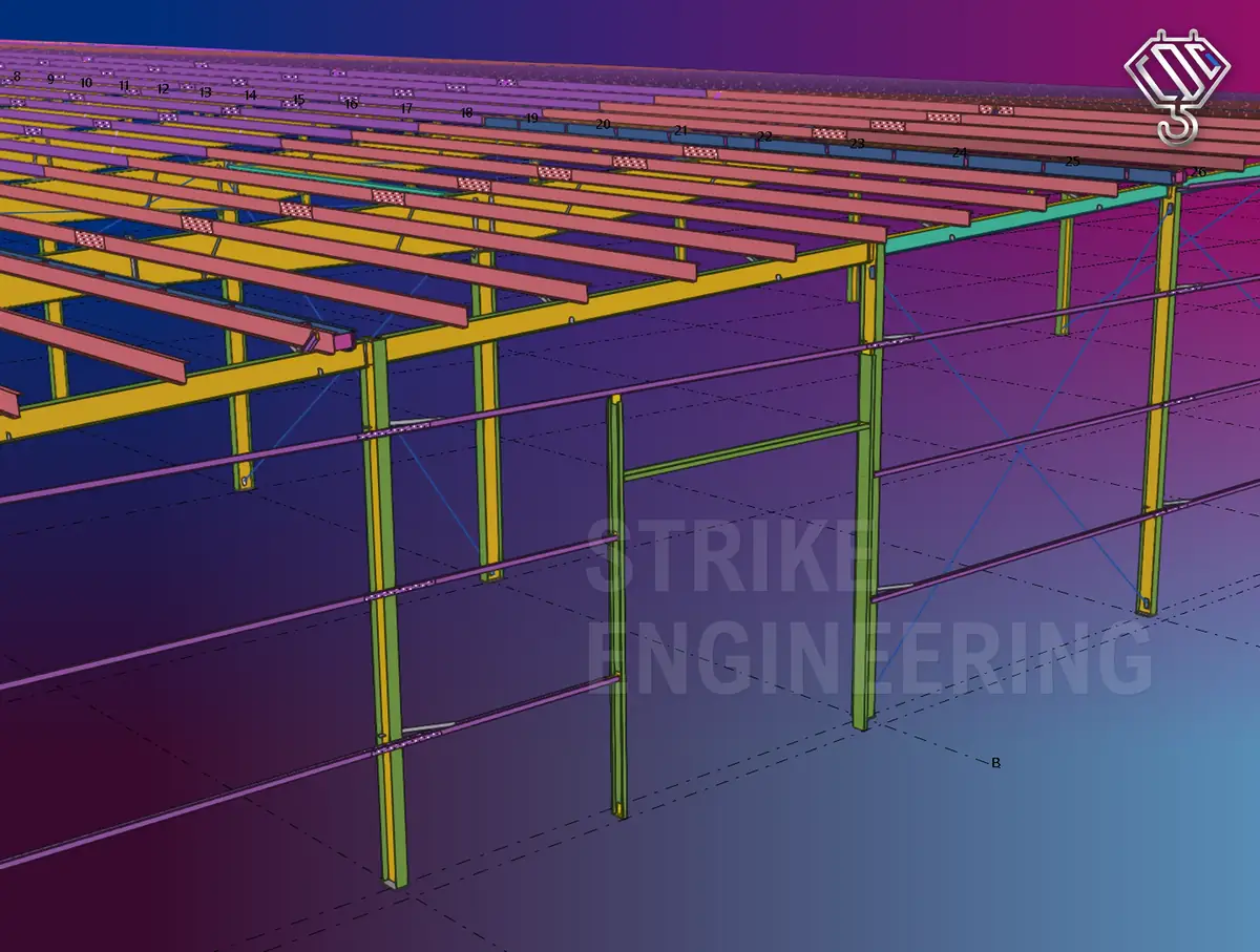 Mega Multi-Span Steel Structure — project view 3