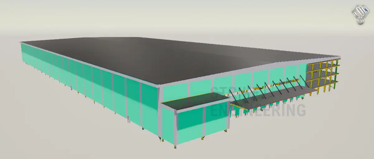 Large Hygienic-Products Factory — project view 2