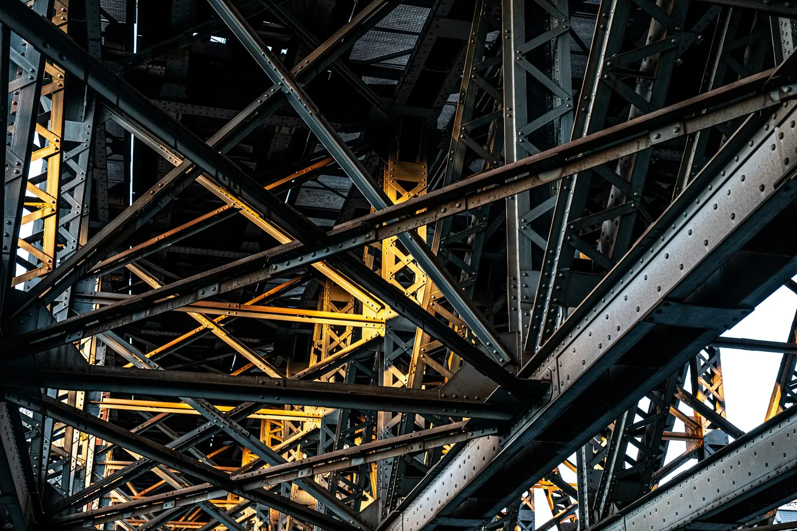 Industrial steel structure